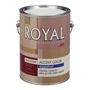 Ace Eggshell Accent Latex Paint Red 1 Gal Ace Eggshell Accent Latex Paint Red 1 Gal